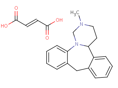 85750-27-2  ()-1,2,3,4,4a,9-hexahydro-2-methyldibenzo[c,f]pyrimido[1,6-a]azepine fumarate