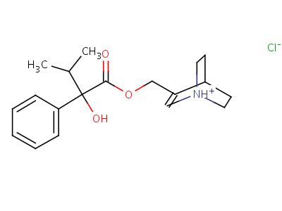 93101-68-9  1-azabicyclo[2.2.2]oct-2-en-3-ylmethyl 2-hydroxy-3-methyl-2-phenylbutanoate