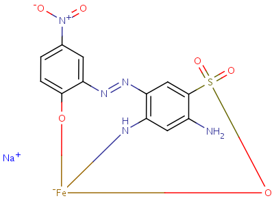 95873-76-0  sodium [2,4-diamino-5-[(2-hydroxy-5-nitrophenyl)azo]benzene-1-sulphonato(3-)]ferrate(1-)