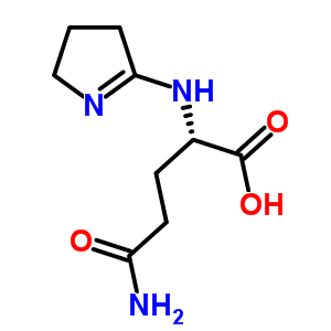 113561-29-8  N~2~-(3,4-dihydro-2H-pyrrol-5-yl)-L-glutamine