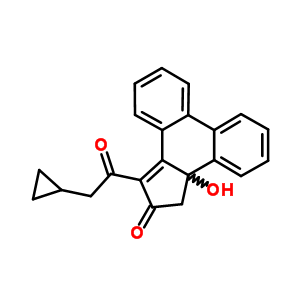 113576-40-2  3-(cyclopropylacetyl)-11b-hydroxy-1,11b-dihydro-2H-cyclopenta[l]phenanthren-2-one