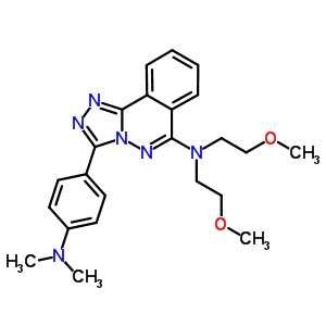 113628-72-1  3-[4-(dimethylamino)phenyl]-N,N-bis(2-methoxyethyl)[1,2,4]triazolo[3,4-a]phthalazin-6-amine