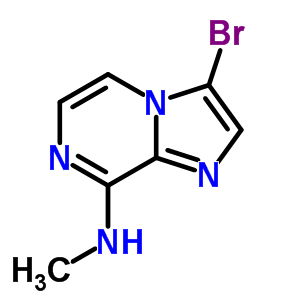 117718-82-8  3-bromo-N-methylimidazo[1,2-a]pyrazin-8-amine