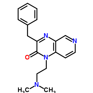 117928-88-8  3-benzyl-1-[2-(dimethylamino)ethyl]pyrido[3,4-b]pyrazin-2(1H)-one