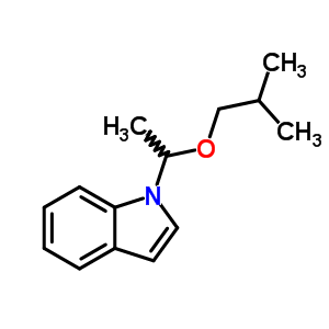 85592-24-1  1-[1-(2-methylpropoxy)ethyl]-1H-indole