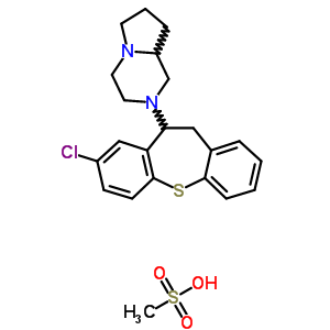 86490-20-2  2-(8-chloro-10,11-dihydrodibenzo[b,f]thiepin-10-yl)octahydropyrrolo[1,2-a]pyrazine methanesulfonate