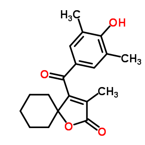 86560-14-7  4-[(4-hydroxy-3,5-dimethylphenyl)carbonyl]-3-methyl-1-oxaspiro[4.5]dec-3-en-2-one