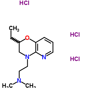 86979-88-6  2-(2-ethyl-2,3-dihydro-4H-pyrido[3,2-b][1,4]oxazin-4-yl)-N,N-dimethylethanamine trihydrochloride