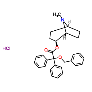 87421-58-7  (1R,2S,5S)-8-methyl-8-azabicyclo[3.2.1]oct-2-yl (benzyloxy)(diphenyl)acetate hydrochloride