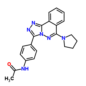 87540-06-5  N-[4-(6-pyrrolidin-1-yl[1,2,4]triazolo[3,4-a]phthalazin-3-yl)phenyl]acetamide