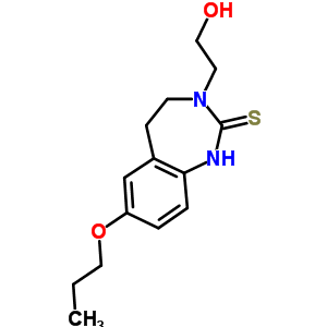 87744-99-8  3-(2-hydroxyethyl)-7-propoxy-1,3,4,5-tetrahydro-2H-1,3-benzodiazepine-2-thione