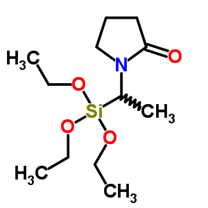 87968-75-0  1-[1-(triethoxysilyl)ethyl]pyrrolidin-2-one