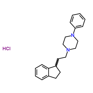 98236-30-7  1-[2-(2,3-dihydro-1H-inden-1-yl)ethyl]-4-phenylpiperazine hydrochloride