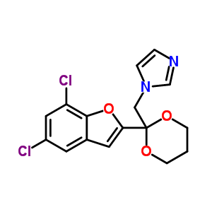 98519-16-5  1-{[2-(5,7-dichloro-1-benzofuran-2-yl)-1,3-dioxan-2-yl]methyl}-1H-imidazole