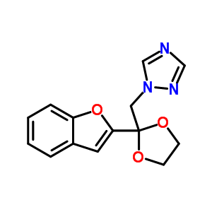 98532-65-1  1-{[2-(1-benzofuran-2-yl)-1,3-dioxolan-2-yl]methyl}-1H-1,2,4-triazole