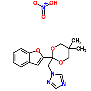 98532-76-4  1-{[2-(1-benzofuran-2-yl)-5,5-dimethyl-1,3-dioxan-2-yl]methyl}-1H-1,2,4-triazole nitrate