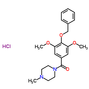 98795-91-6  1-{[4-(benzyloxy)-3,5-dimethoxyphenyl]carbonyl}-4-methylpiperazine hydrochloride