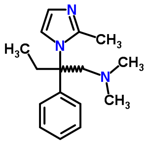 98836-52-3  N,N-dimethyl-2-(2-methyl-1H-imidazol-1-yl)-2-phenylbutan-1-amine