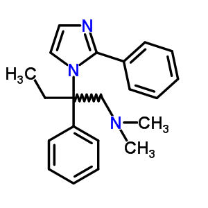 98836-60-3  N,N-dimethyl-2-phenyl-2-(2-phenyl-1H-imidazol-1-yl)butan-1-amine