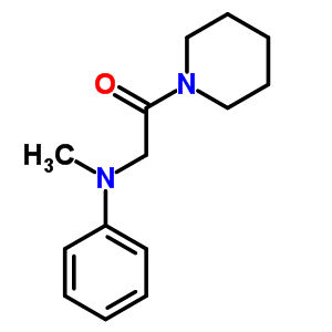 98840-89-2  N-methyl-N-(2-oxo-2-piperidin-1-ylethyl)aniline
