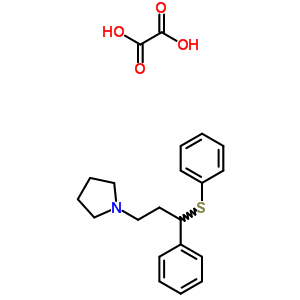 99507-49-0  1-[3-phenyl-3-(phenylsulfanyl)propyl]pyrrolidine ethanedioate