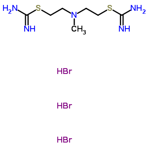 99670-03-8  (methylimino)diethane-2,1-diyl bis(imidothiocarbamate) trihydrobromide