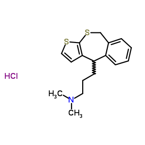 122942-88-5  3-(4,9-dihydrothieno[2,3-c][2]benzothiepin-4-yl)-N,N-dimethylpropan-1-amine hydrochloride