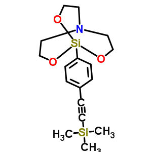 128023-26-7  1-{4-[(trimethylsilyl)ethynyl]phenyl}-2,8,9-trioxa-5-aza-1-silabicyclo[3.3.3]undecane
