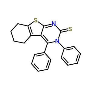 128352-81-8  3,4-diphenyl-5,6,7,8-tetrahydro[1]benzothieno[2,3-d]pyrimidine-2(3H)-thione