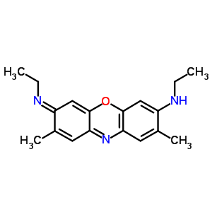 136590-26-6;41830-81-3;82115-68-2  (3E)-N-ethyl-3-(ethylimino)-2,8-dimethyl-3H-phenoxazin-7-amine