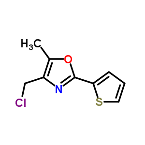 202595-63-9  4-(chloromethyl)-5-methyl-2-thiophen-2-yl-1,3-oxazole
