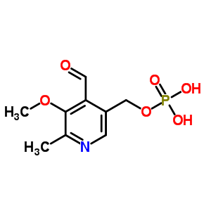 21056-63-3  (4-formyl-5-methoxy-6-methylpyridin-3-yl)methyl dihydrogen phosphate