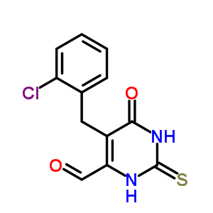 21326-29-4  5-(2-chlorobenzyl)-6-oxo-2-thioxo-1,2,3,6-tetrahydropyrimidine-4-carbaldehyde