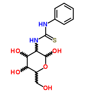 24916-33-4  2-deoxy-2-[(phenylcarbamothioyl)amino]hexopyranose