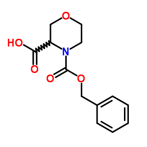 256446-67-0  4-[(benzyloxy)carbonyl]morpholine-3-carboxylic acid