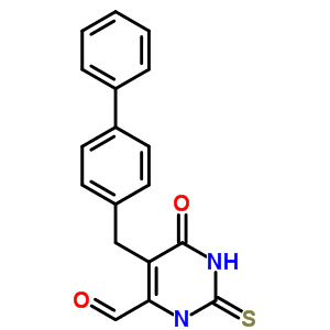 28747-52-6  5-(biphenyl-4-ylmethyl)-6-oxo-2-thioxo-1,2,3,6-tetrahydropyrimidine-4-carbaldehyde