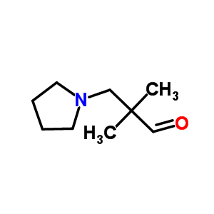 296264-94-3  2,2-dimethyl-3-pyrrolidin-1-ylpropanal 296264-94-3  2,2-dimethyl-3-pyrrolidin-1-ylpropanal