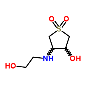 302581-36-8  4-[(2-hydroxyethyl)amino]tetrahydrothiophene-3-ol 1,1-dioxide