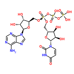 30632-06-5;83008-72-4  [(2R,3S,4R,5R)-5-(6-aminopurin-9-yl)-3,4-dihydroxy-tetrahydrofuran-2-yl]methyl [(2R,3S,4R,5R)-5-(2,4-dioxopyrimidin-1-yl)-3,4-dihydroxy-tetrahydrofuran-2-yl]methyl (hydroxy-phosphonooxy-phosphoryl) phosphate