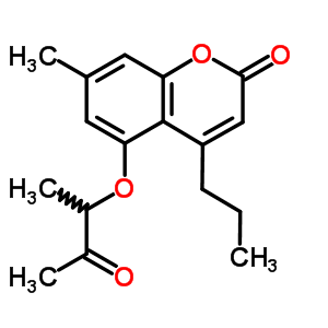 314742-59-1  7-methyl-5-(1-methyl-2-oxopropoxy)-4-propyl-2H-chromen-2-one