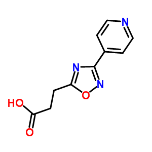 328083-96-1  3-(3-pyridin-4-yl-1,2,4-oxadiazol-5-yl)propanoic acid