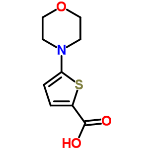 332345-27-4  5-morpholin-4-ylthiophene-2-carboxylic acid 332345-27-4  5-morpholin-4-ylthiophene-2-carboxylic acid