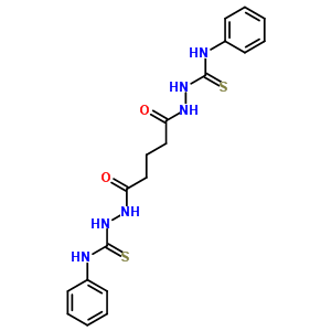 33371-73-2  2,2'-(1,5-dioxopentane-1,5-diyl)bis(N-phenylhydrazinecarbothioamide)