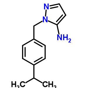 3524-29-6  1-[4-(1-methylethyl)benzyl]-1H-pyrazol-5-amine