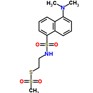 355115-41-2  S-[2-({[5-(dimethylamino)naphthalen-1-yl]sulfonyl}amino)ethyl] methanesulfonothioate