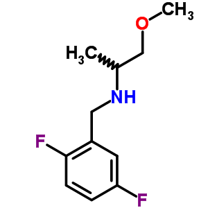 355814-29-8  N-(2,5-difluorobenzyl)-1-methoxypropan-2-amine