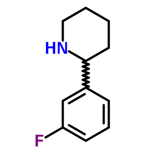 383128-42-5  2-(3-fluorofenil)piperidina