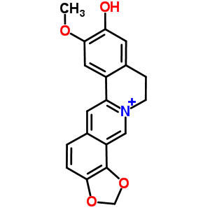 38691-95-1  9-hydroxy-8-methoxy-11,12-dihydro[1,3]dioxolo[4,5-h]isoquino[2,1-b]isoquinolin-13-ium