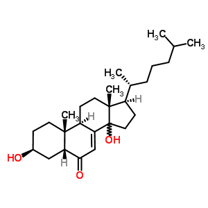 39219-57-3  (3beta,5beta,14xi)-3,14-dihydroxycholest-7-en-6-one