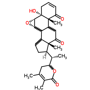 39262-28-7  (5alpha,6alpha,7alpha,8xi,9xi,14xi)-5-hydroxy-6,7:22,26-diepoxyergosta-2,24-diene-1,12,26-trione